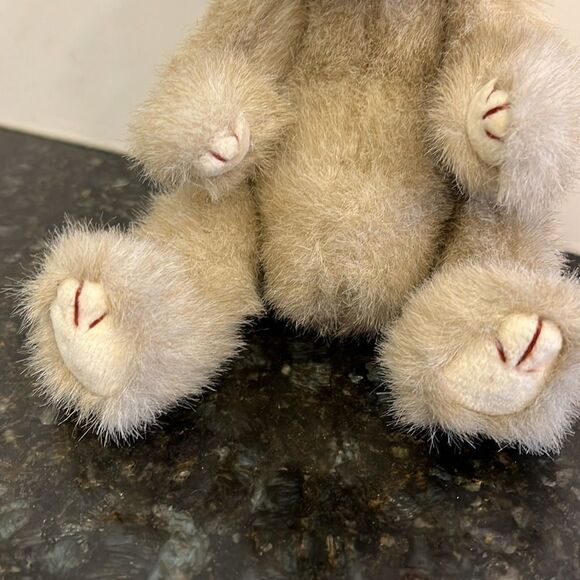 Ty Attic Treasures Dickens The Teddy Bear Handmade Jointed Body 8.5" with Tag - Picture 3 of 10